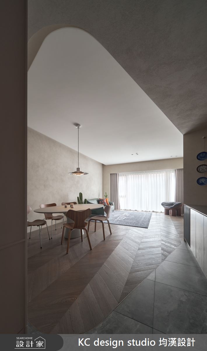 20坪新成屋(5年以下)＿混搭風客廳餐廳案例圖片＿KC design studio 均漢設計＿KC_41中山曹宅之20