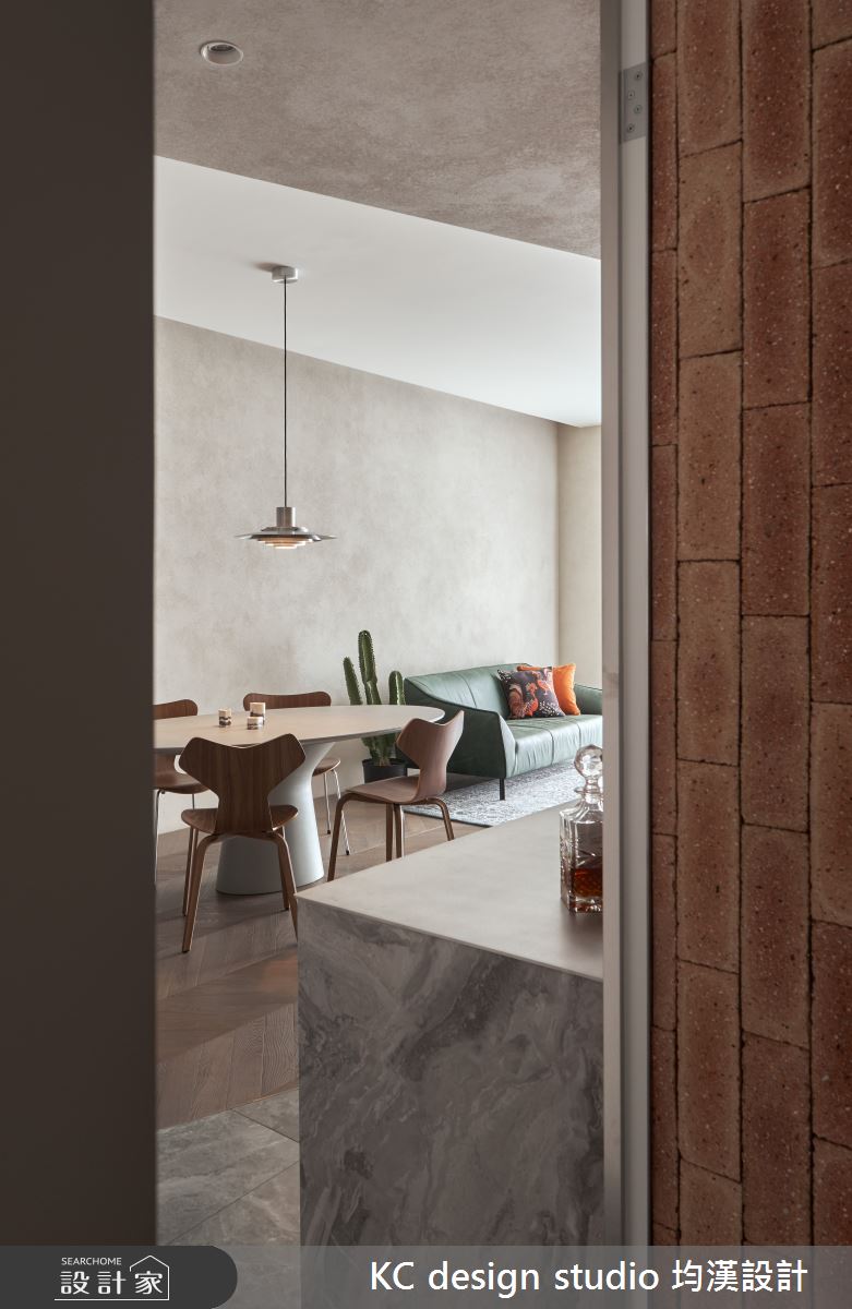 20坪新成屋(5年以下)＿混搭風客廳餐廳吧檯案例圖片＿KC design studio 均漢設計＿KC_41中山曹宅之21