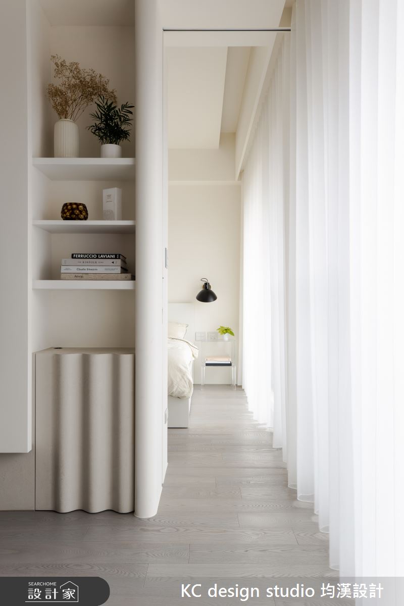 15坪新成屋(5年以下)＿日式北歐風走廊案例圖片＿KC design studio 均漢設計＿KC_42中山李宅之2