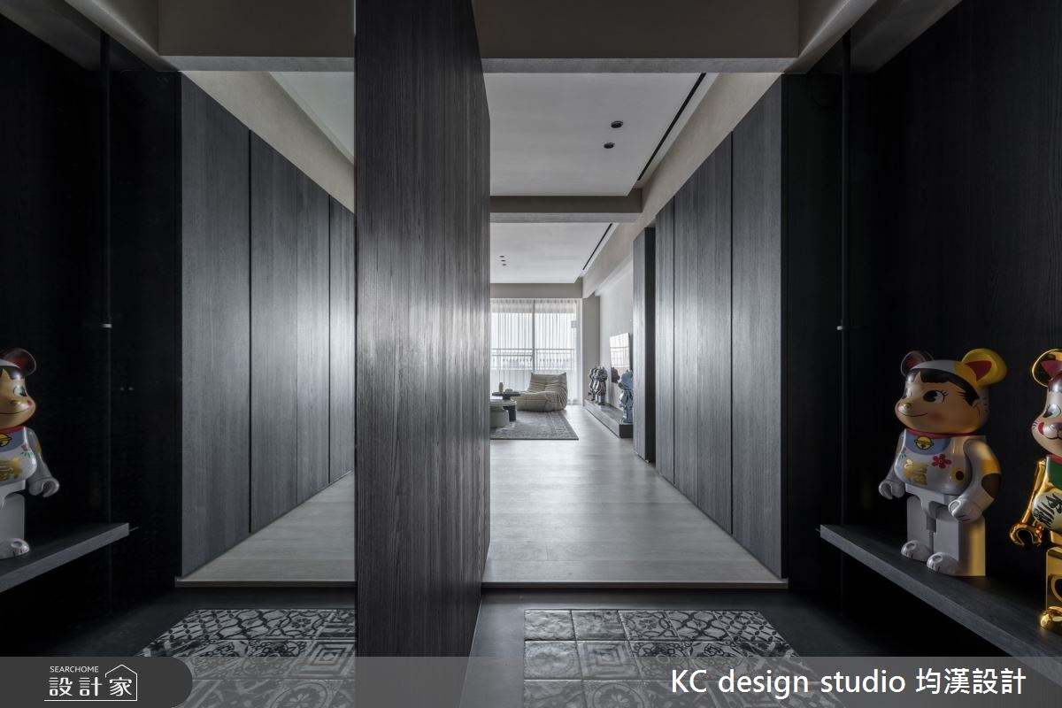32坪新成屋(5年以下)＿簡約風玄關案例圖片＿KC design studio 均漢設計＿KC_44台中何宅之1
