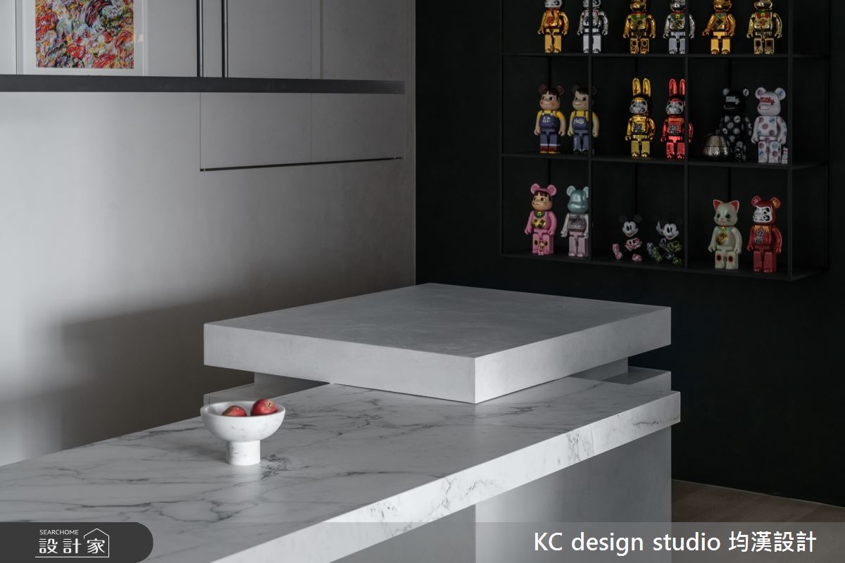 32坪新成屋(5年以下)＿簡約風餐廳吧檯中島案例圖片＿KC design studio 均漢設計＿KC_44台中何宅之12