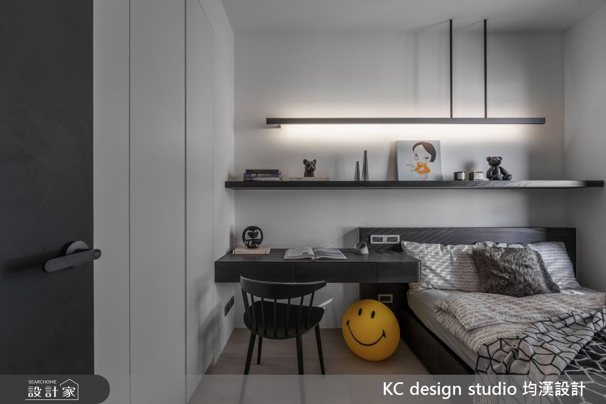 32坪新成屋(5年以下)＿簡約風客房案例圖片＿KC design studio 均漢設計＿KC_44台中何宅之20