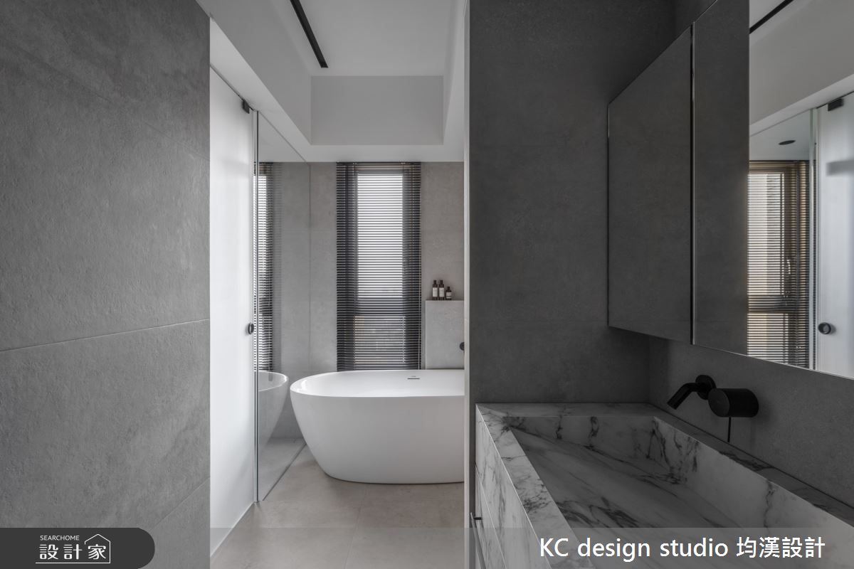 32坪新成屋(5年以下)＿簡約風浴室案例圖片＿KC design studio 均漢設計＿KC_44台中何宅之19