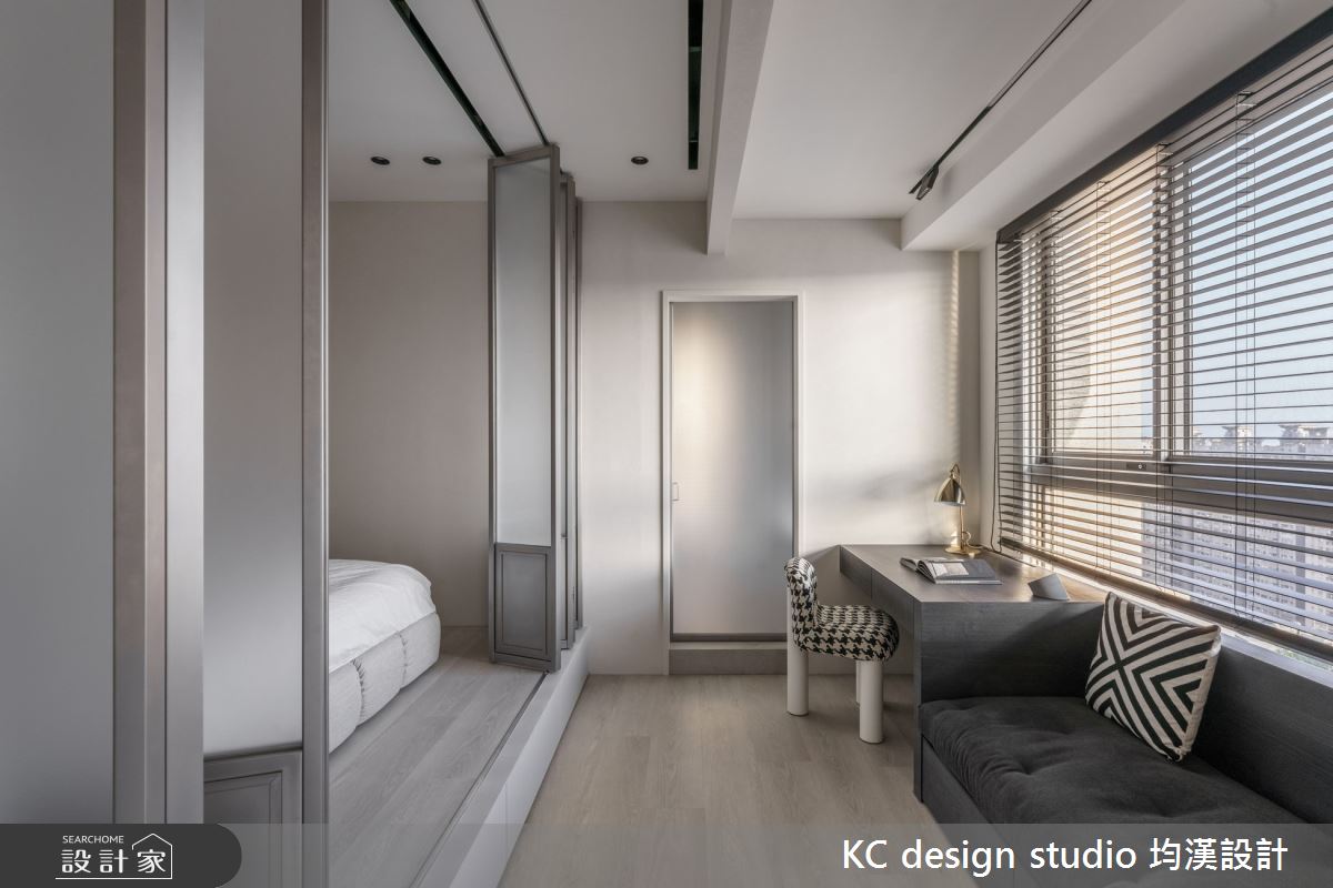 32坪新成屋(5年以下)＿簡約風臥室案例圖片＿KC design studio 均漢設計＿KC_44台中何宅之14