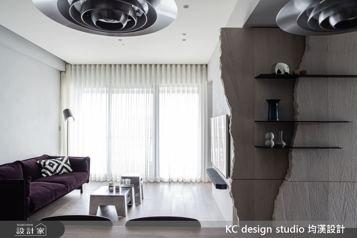28坪毛胚屋＿混搭風客廳案例圖片＿KC design studio 均漢設計＿KC_45萬芳林宅之8
