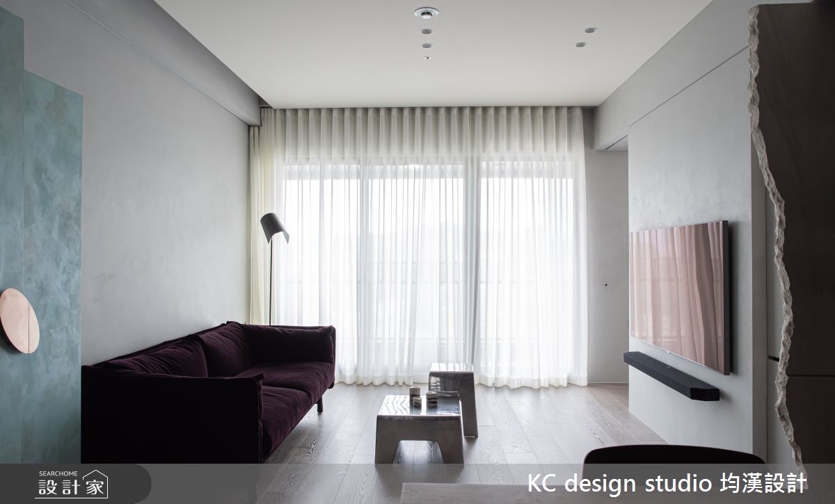 28坪毛胚屋＿混搭風客廳案例圖片＿KC design studio 均漢設計＿KC_45萬芳林宅之6