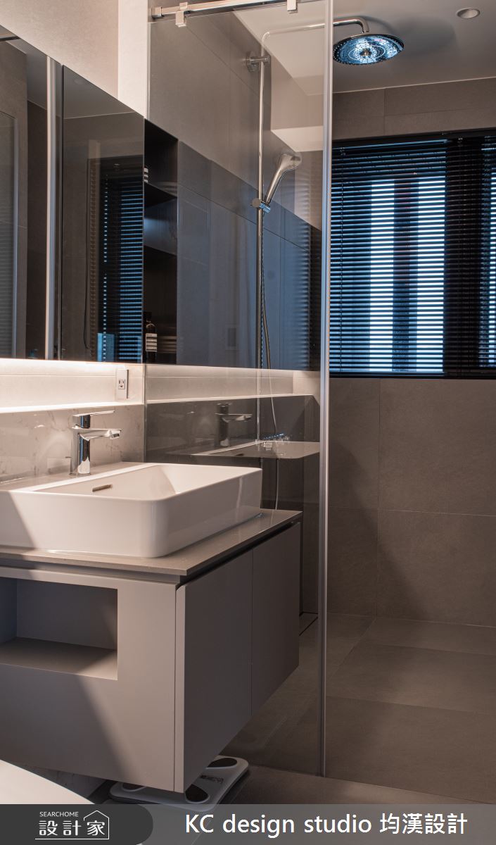 28坪毛胚屋＿混搭風浴室案例圖片＿KC design studio 均漢設計＿KC_45萬芳林宅之39
