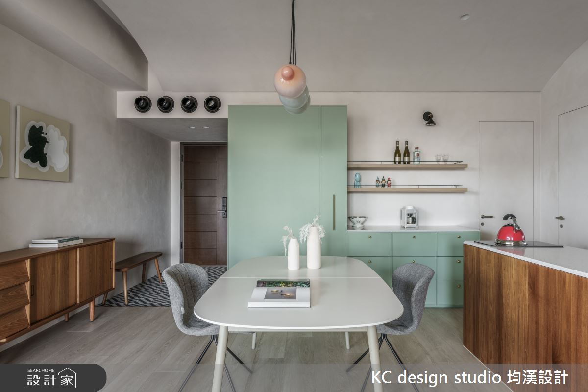 30坪新成屋(5年以下)＿北歐風餐廳案例圖片＿KC design studio 均漢設計＿KC_46中和林宅之2