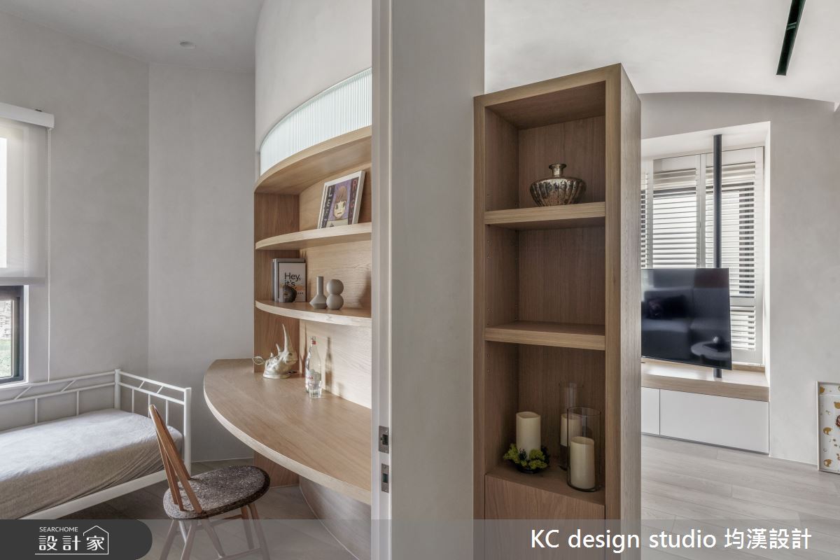 30坪新成屋(5年以下)＿北歐風書房案例圖片＿KC design studio 均漢設計＿KC_46中和林宅之7