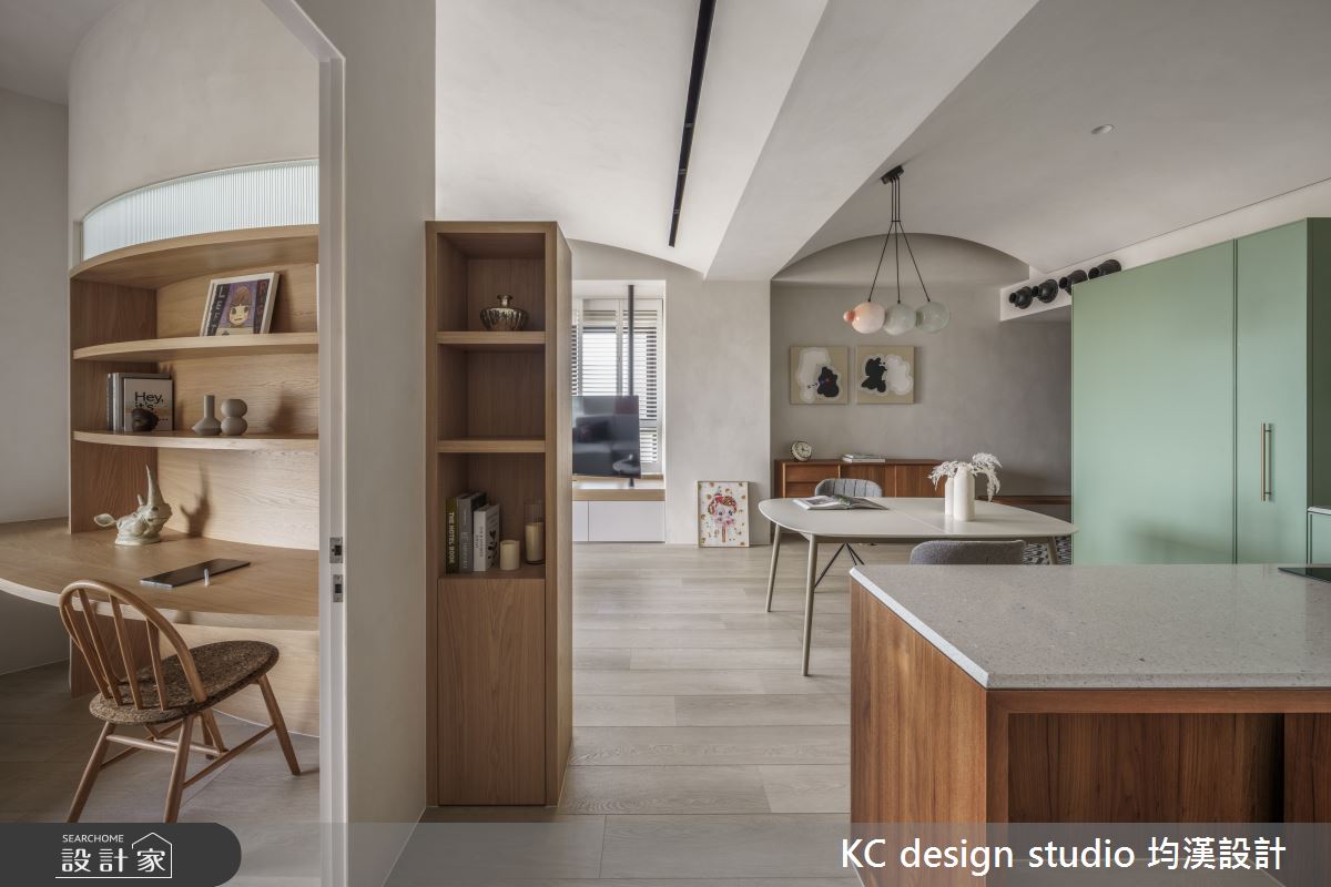 30坪新成屋(5年以下)＿北歐風書房案例圖片＿KC design studio 均漢設計＿KC_46中和林宅之8