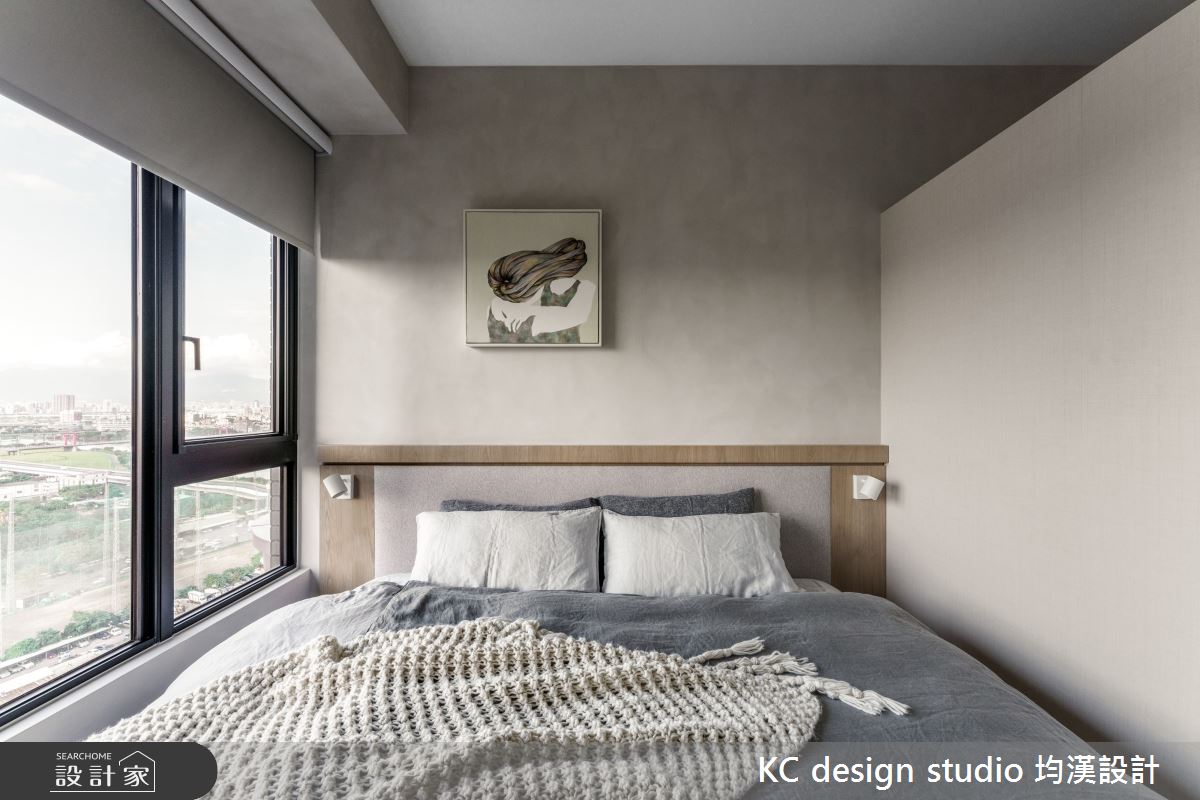 30坪新成屋(5年以下)＿北歐風臥室案例圖片＿KC design studio 均漢設計＿KC_46中和林宅之10
