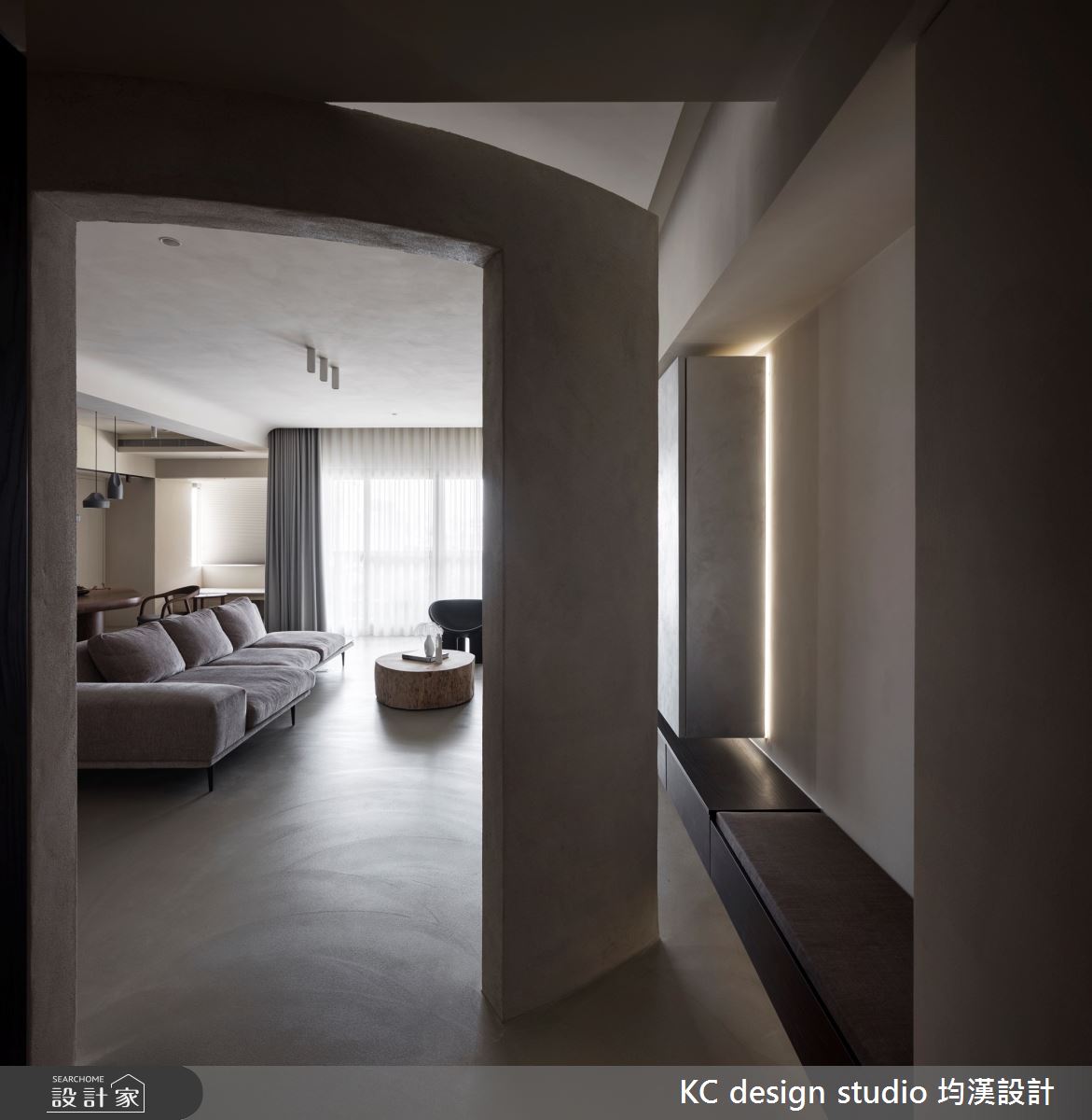 38坪老屋(16~30年)＿混搭風玄關客廳案例圖片＿KC design studio 均漢設計＿KC_47南港陳宅之1