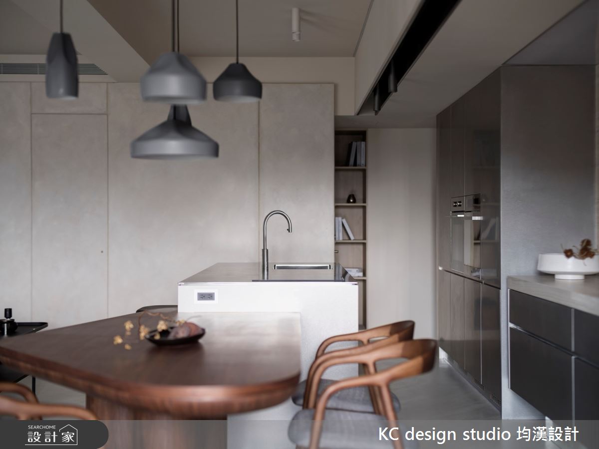 38坪老屋(16~30年)＿混搭風餐廳廚房中島案例圖片＿KC design studio 均漢設計＿KC_47南港陳宅之13