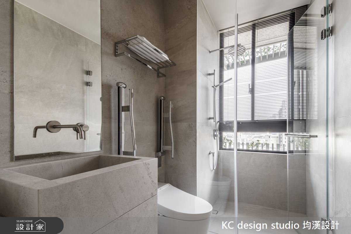 42坪新成屋(5年以下)＿日式無印風浴室案例圖片＿KC design studio 均漢設計＿KC_48台中林宅之30