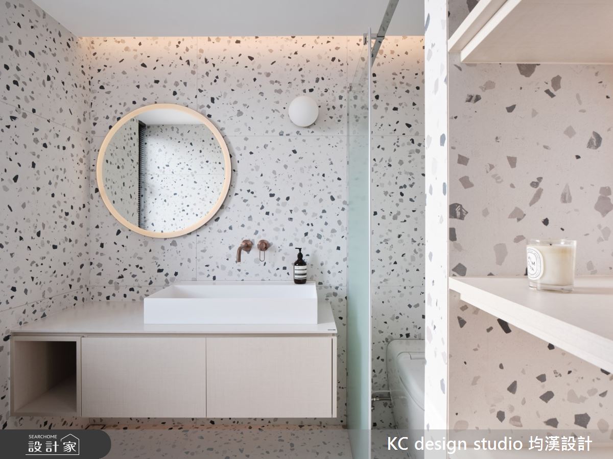 12坪毛胚屋＿北歐風浴室案例圖片＿KC design studio 均漢設計＿KC_49敦南E宅之11