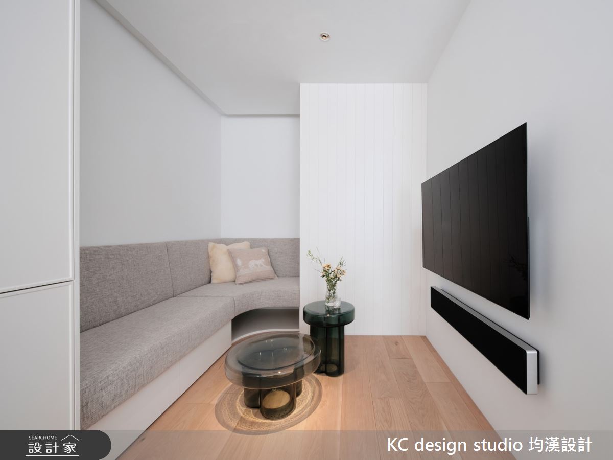 12坪毛胚屋＿北歐風客廳案例圖片＿KC design studio 均漢設計＿KC_49敦南E宅之1