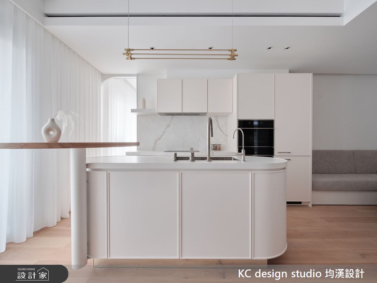 12坪毛胚屋＿北歐風餐廳廚房中島案例圖片＿KC design studio 均漢設計＿KC_49敦南E宅之2