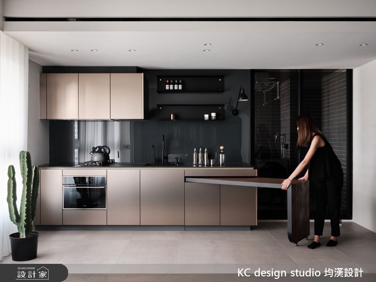 12坪毛胚屋＿輕工業風餐廳廚房案例圖片＿KC design studio 均漢設計＿KC_50敦南S宅之10