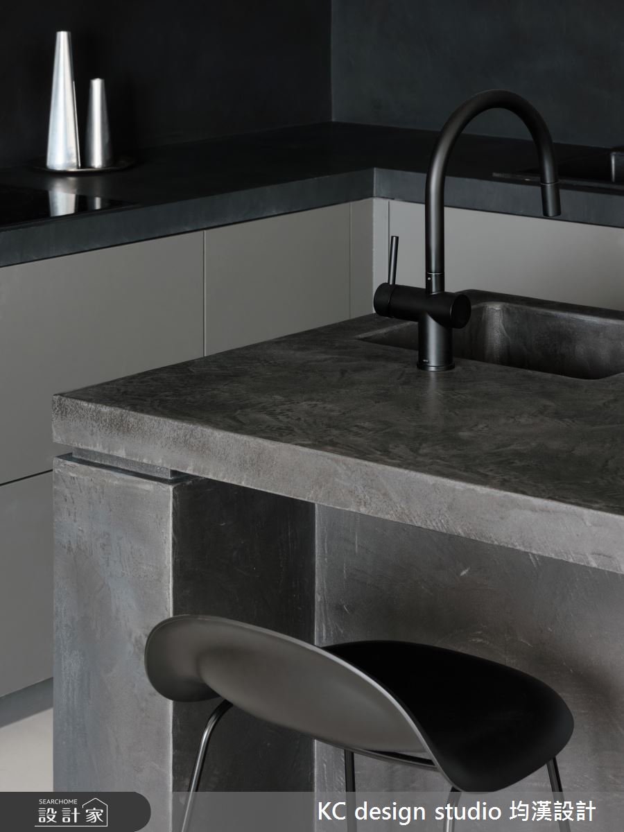 22坪毛胚屋＿現代風吧檯中島案例圖片＿KC design studio 均漢設計＿KC_51民權游宅之5