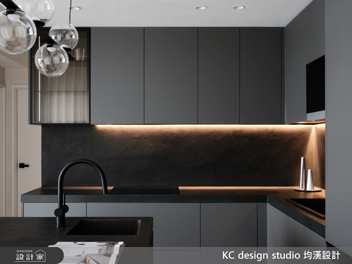 22坪毛胚屋＿現代風廚房中島案例圖片＿KC design studio 均漢設計＿KC_51民權游宅之6