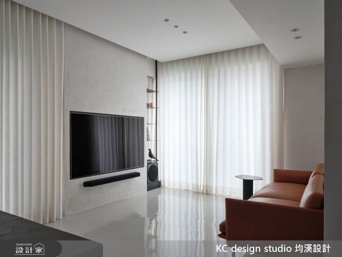 22坪毛胚屋＿現代風客廳案例圖片＿KC design studio 均漢設計＿KC_51民權游宅之7
