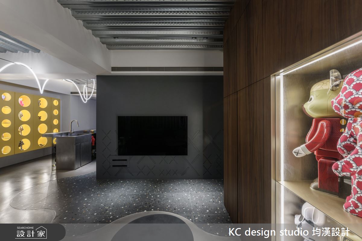 21坪毛胚屋＿混搭風客廳吧檯中島案例圖片＿KC design studio 均漢設計＿KC_52桃園林宅之7
