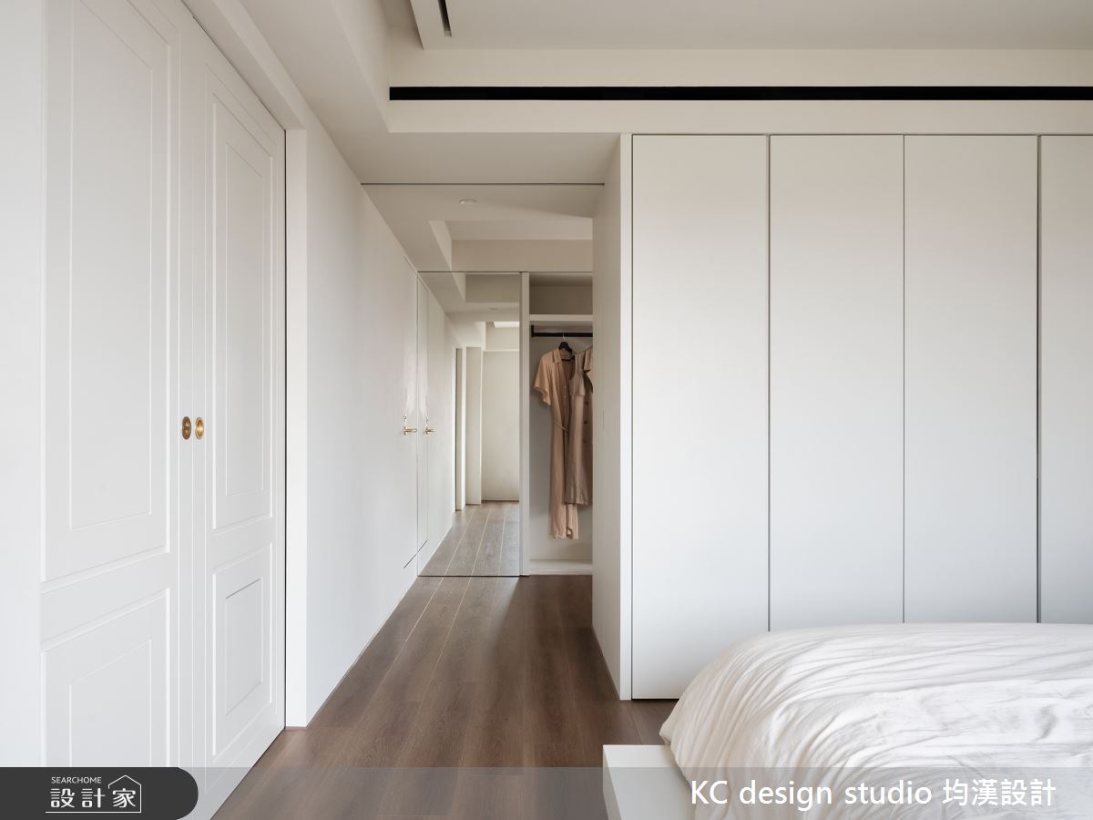 22坪中古屋(5~15年)＿北歐風臥室更衣間案例圖片＿KC design studio 均漢設計＿KC_53大直黃宅之10