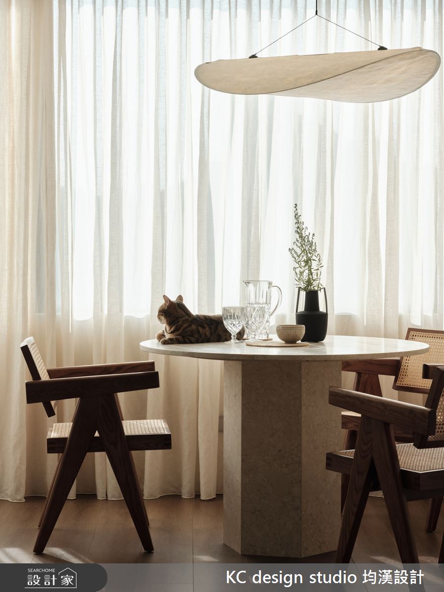 22坪中古屋(5~15年)＿北歐風餐廳案例圖片＿KC design studio 均漢設計＿KC_53大直黃宅之16