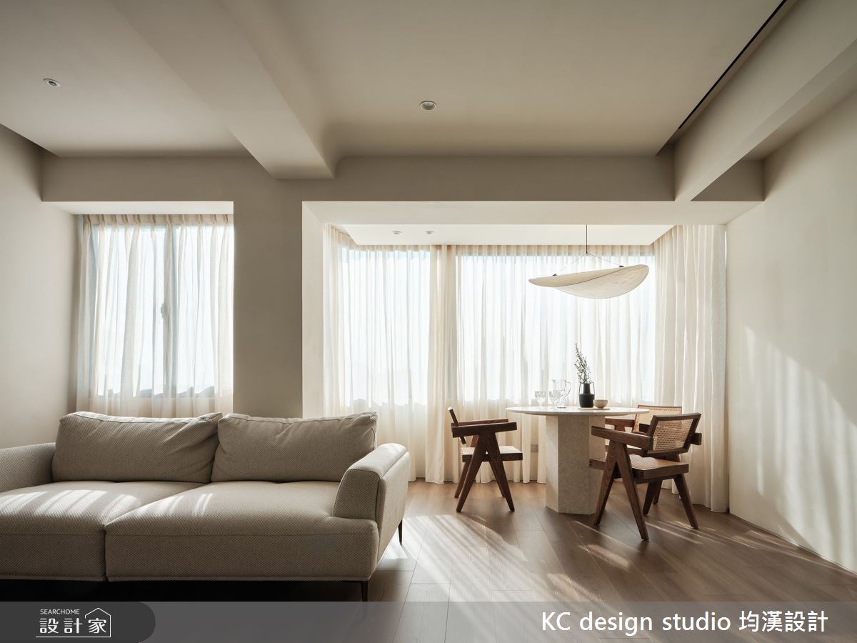 22坪中古屋(5~15年)＿北歐風客廳餐廳案例圖片＿KC design studio 均漢設計＿KC_53大直黃宅之17