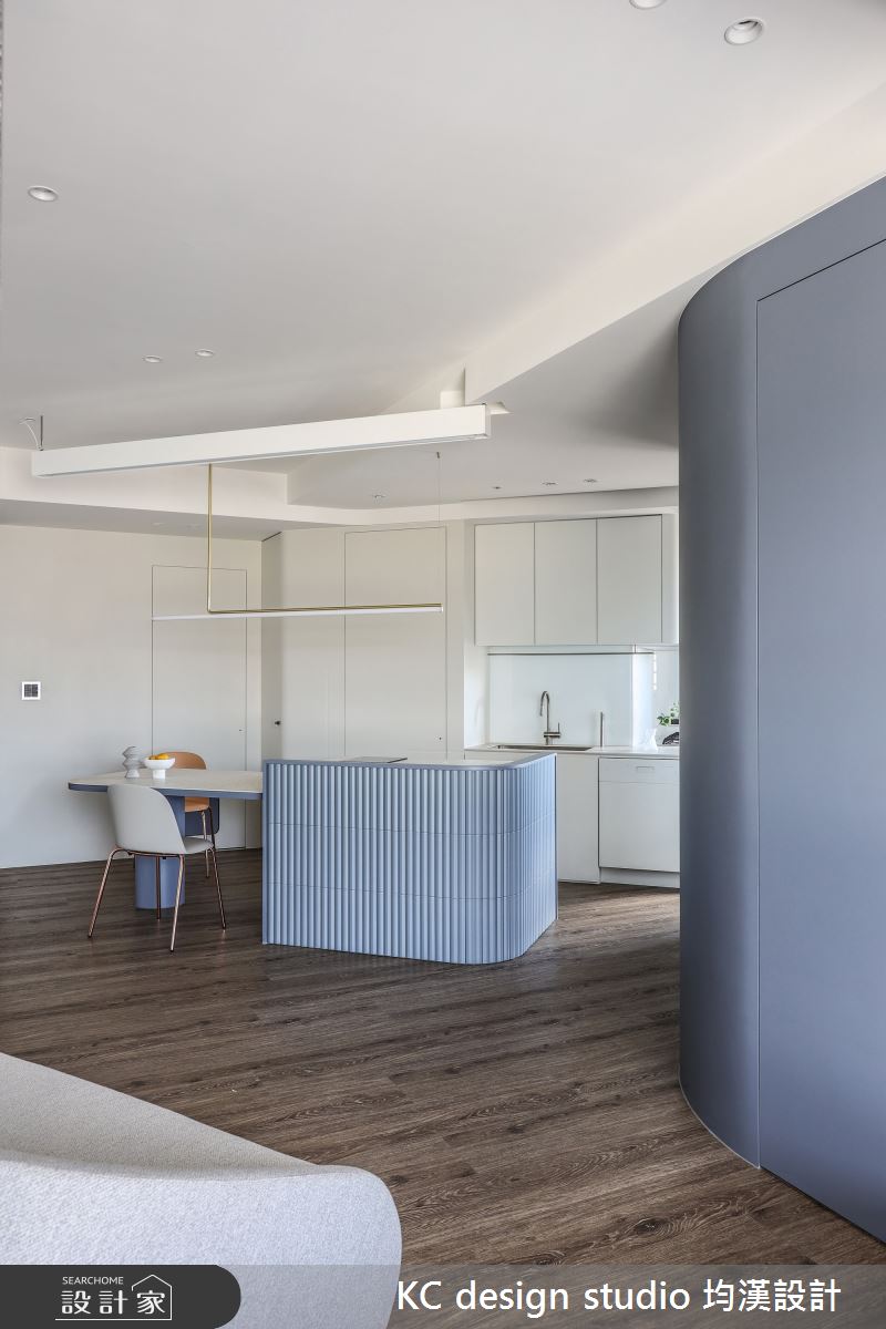 20坪新成屋(5年以下)＿簡約北歐風餐廳廚房案例圖片＿KC design studio 均漢設計＿KC_54南港曾宅之4