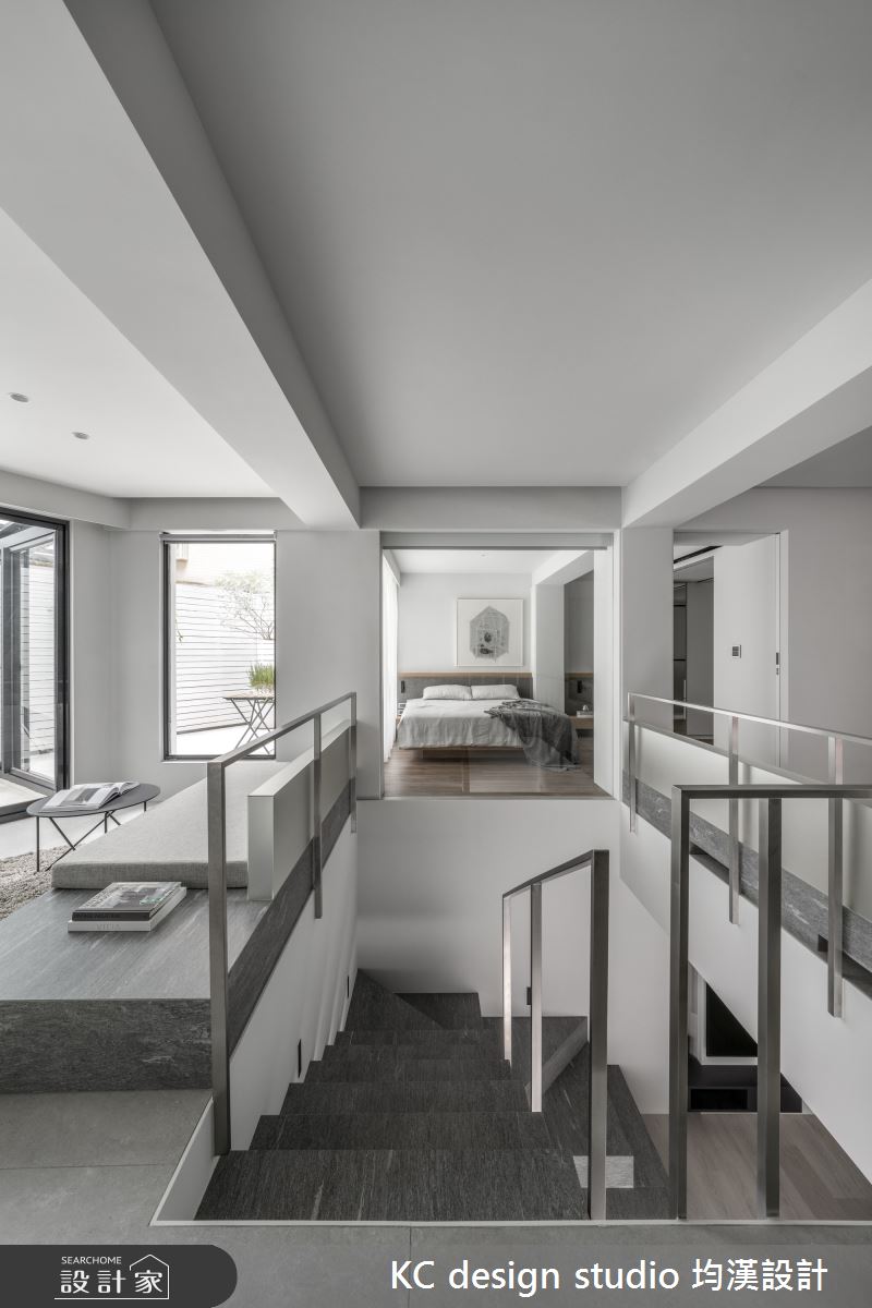 65坪中古屋(5~15年)＿現代風臥室樓梯案例圖片＿KC design studio 均漢設計＿KC_55新店林宅之6