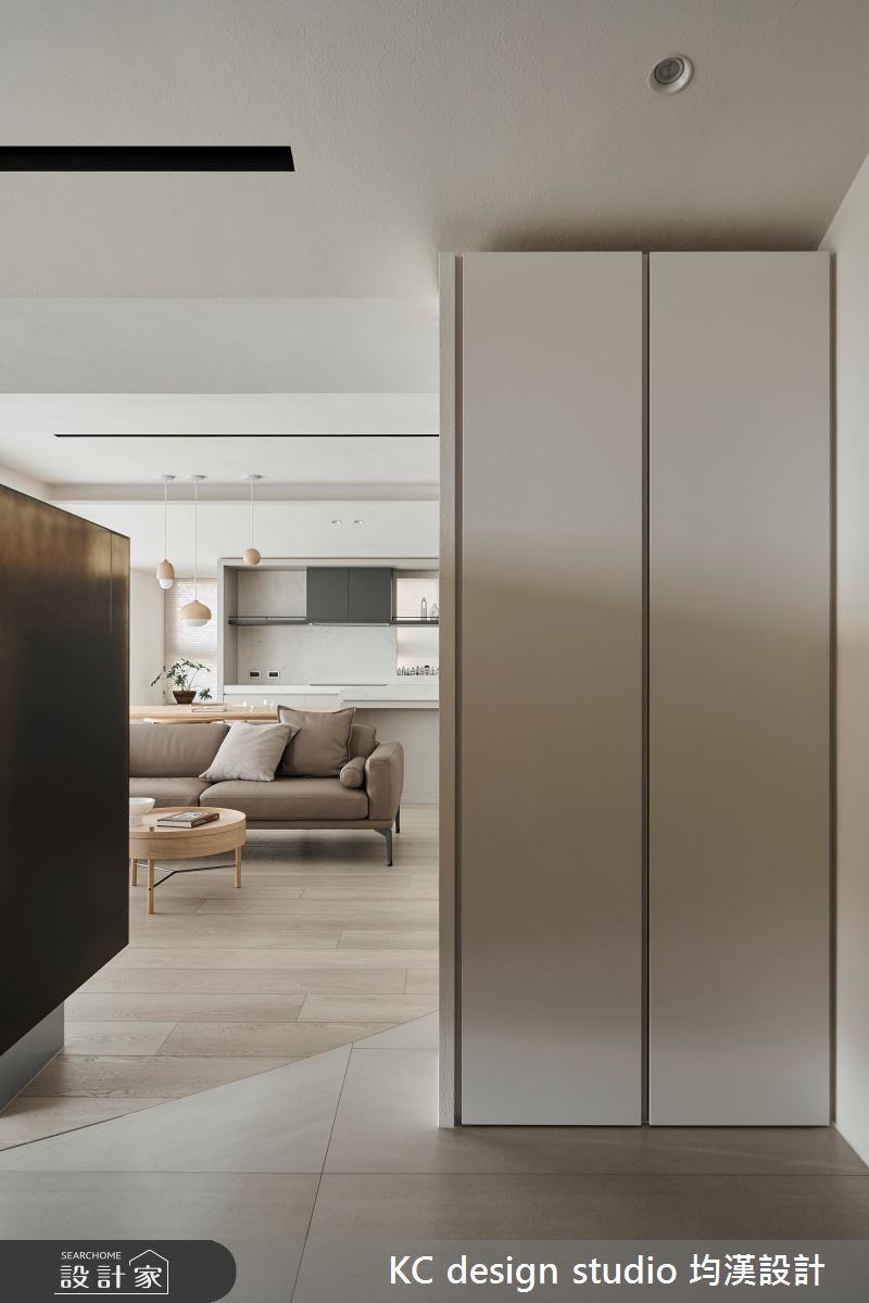 27坪中古屋(5~15年)＿現代北歐風玄關客廳餐廳廚房案例圖片＿KC design studio 均漢設計＿KC_56永和陳宅之1
