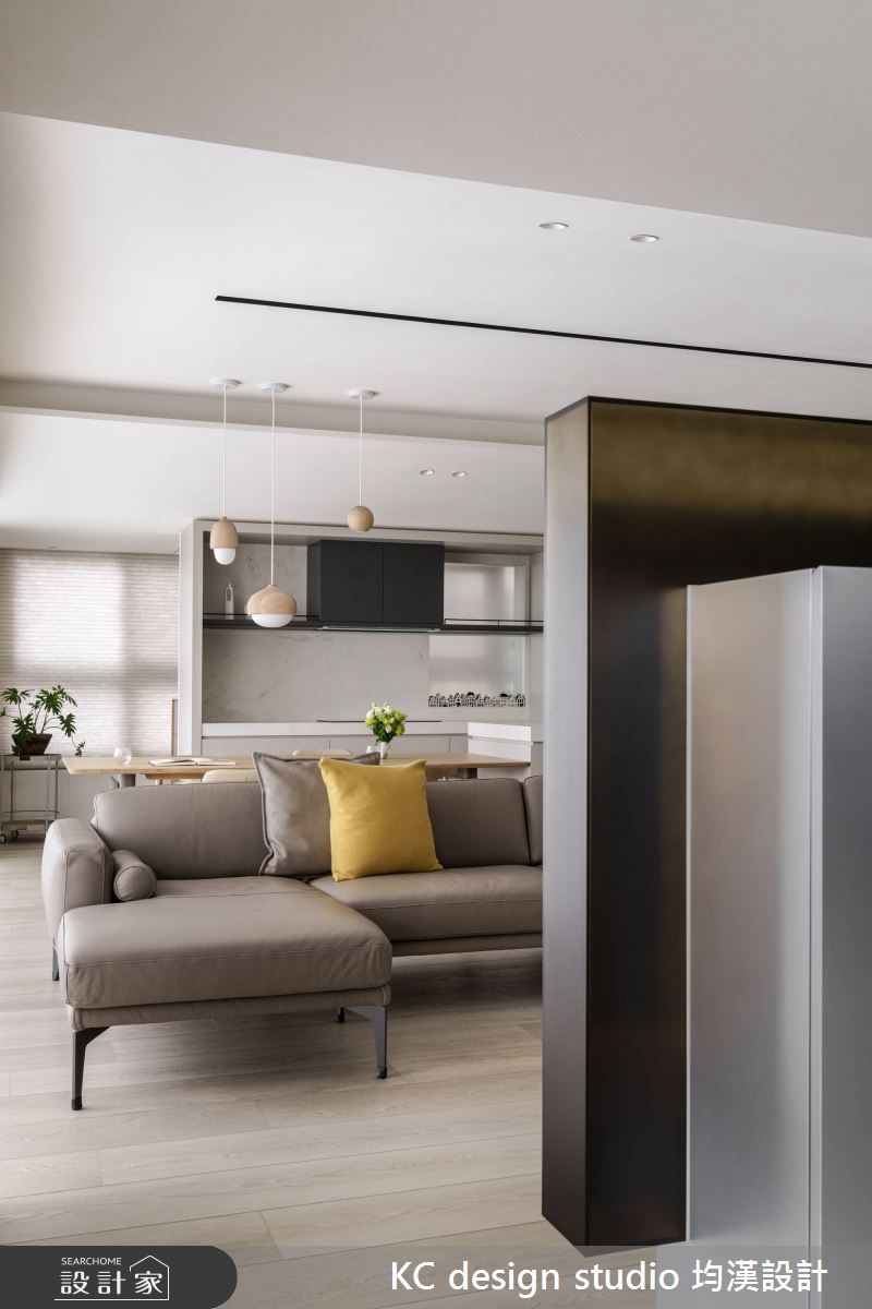 27坪中古屋(5~15年)＿現代北歐風客廳餐廳廚房案例圖片＿KC design studio 均漢設計＿KC_56永和陳宅之12