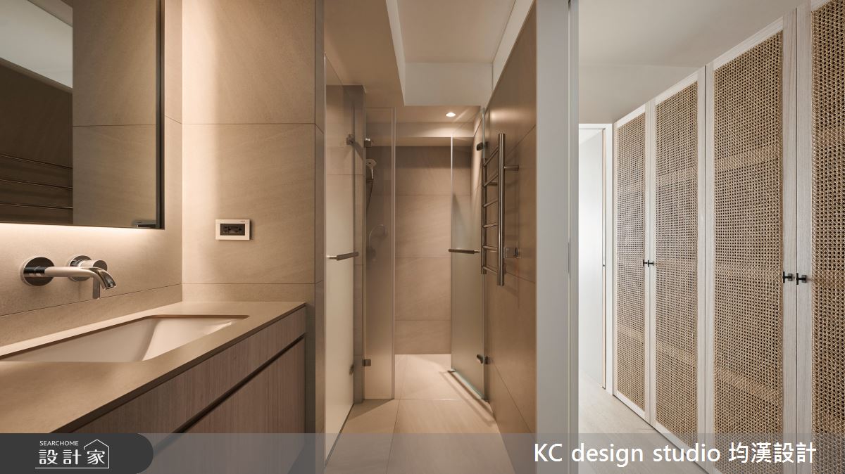 27坪中古屋(5~15年)＿現代北歐風浴室走廊案例圖片＿KC design studio 均漢設計＿KC_56永和陳宅之18