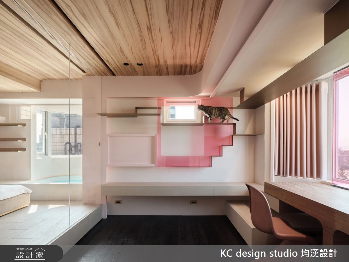 28坪老屋(16~30年)＿混搭風書房寵物案例圖片＿KC design studio 均漢設計＿KC_57民權葉宅之12