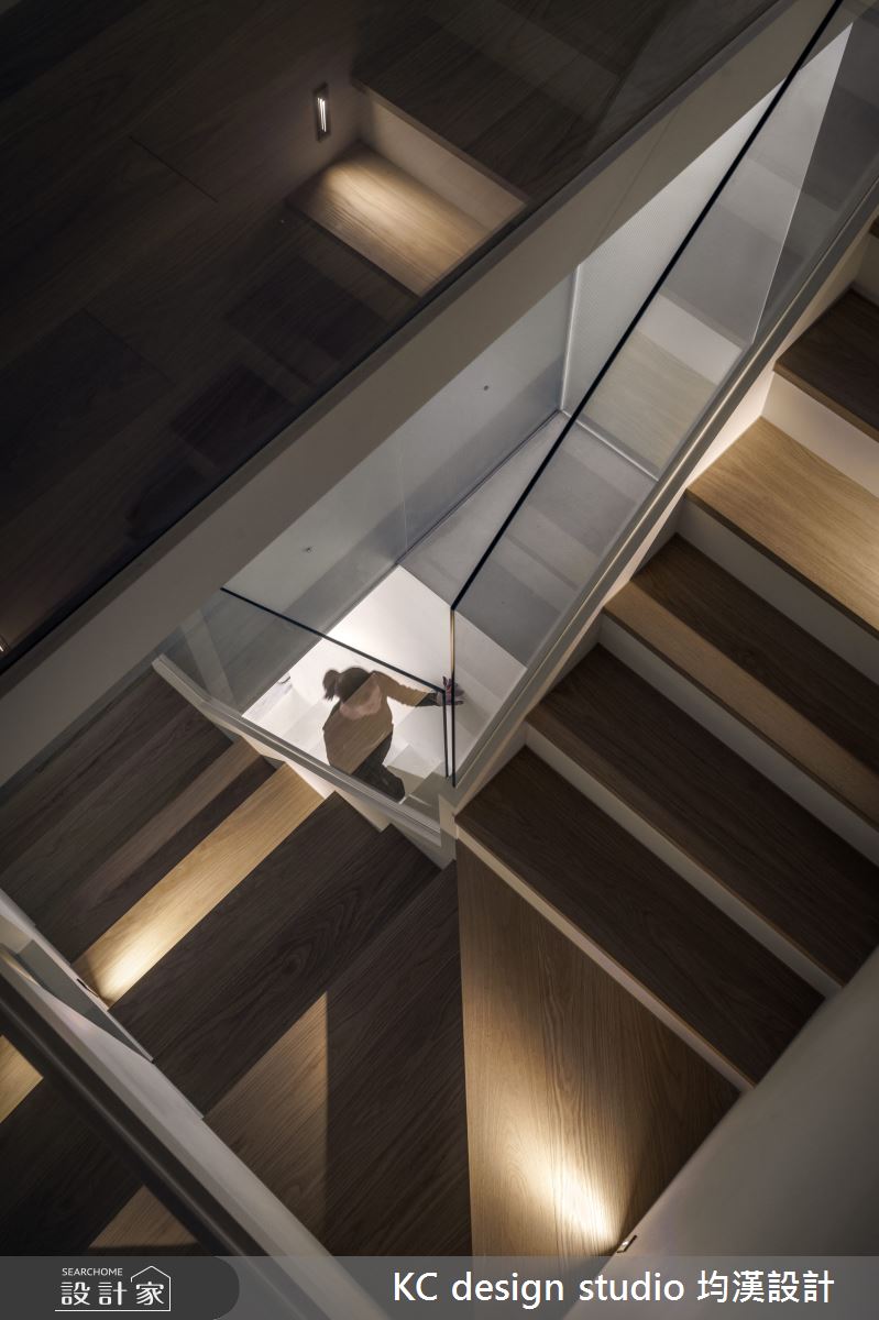 75坪老屋(50年以上)＿北歐風樓梯案例圖片＿KC design studio 均漢設計＿KC_58士林李宅之3