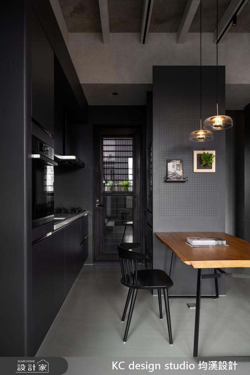 14坪預售屋＿混搭風餐廳廚房案例圖片＿KC design studio 均漢設計＿KC_61南港江宅之7