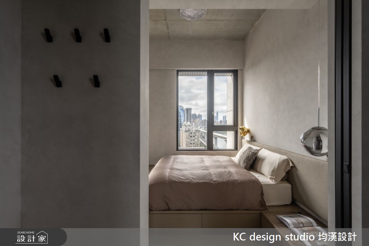 14坪預售屋＿混搭風臥室案例圖片＿KC design studio 均漢設計＿KC_61南港江宅之18