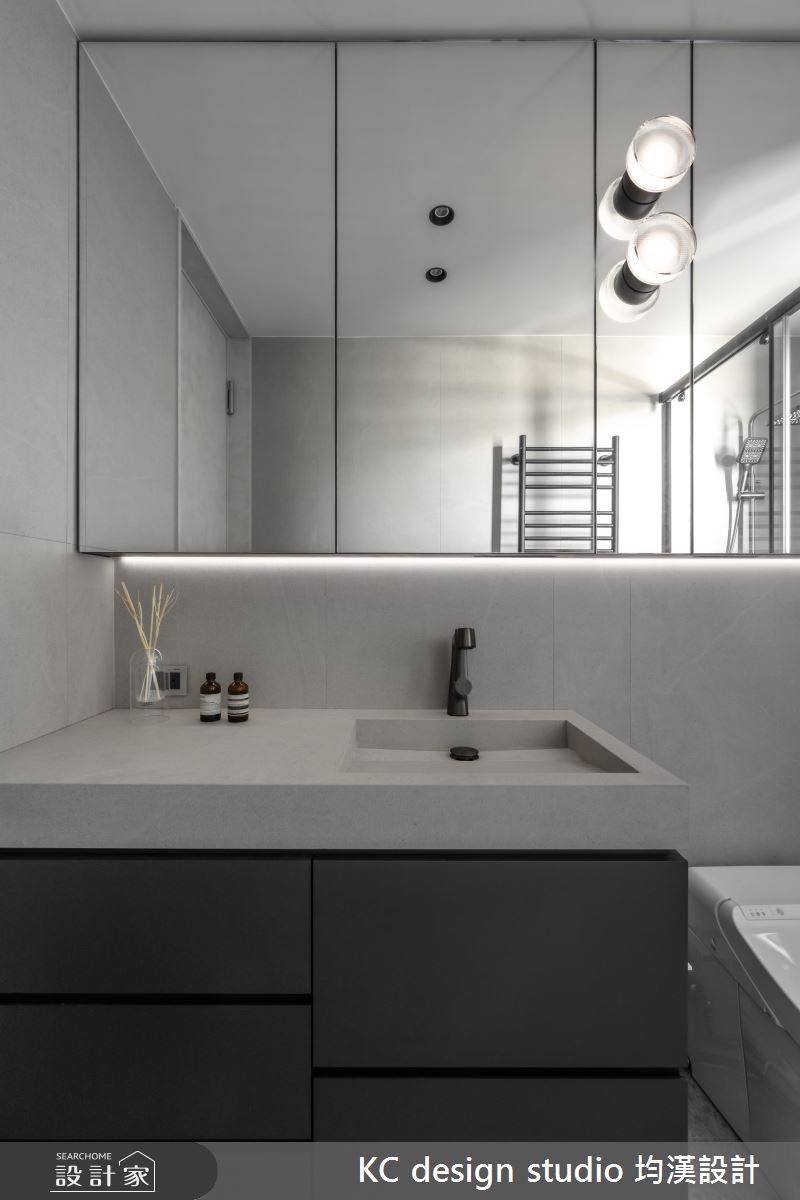14坪預售屋＿混搭風浴室案例圖片＿KC design studio 均漢設計＿KC_61南港江宅之23