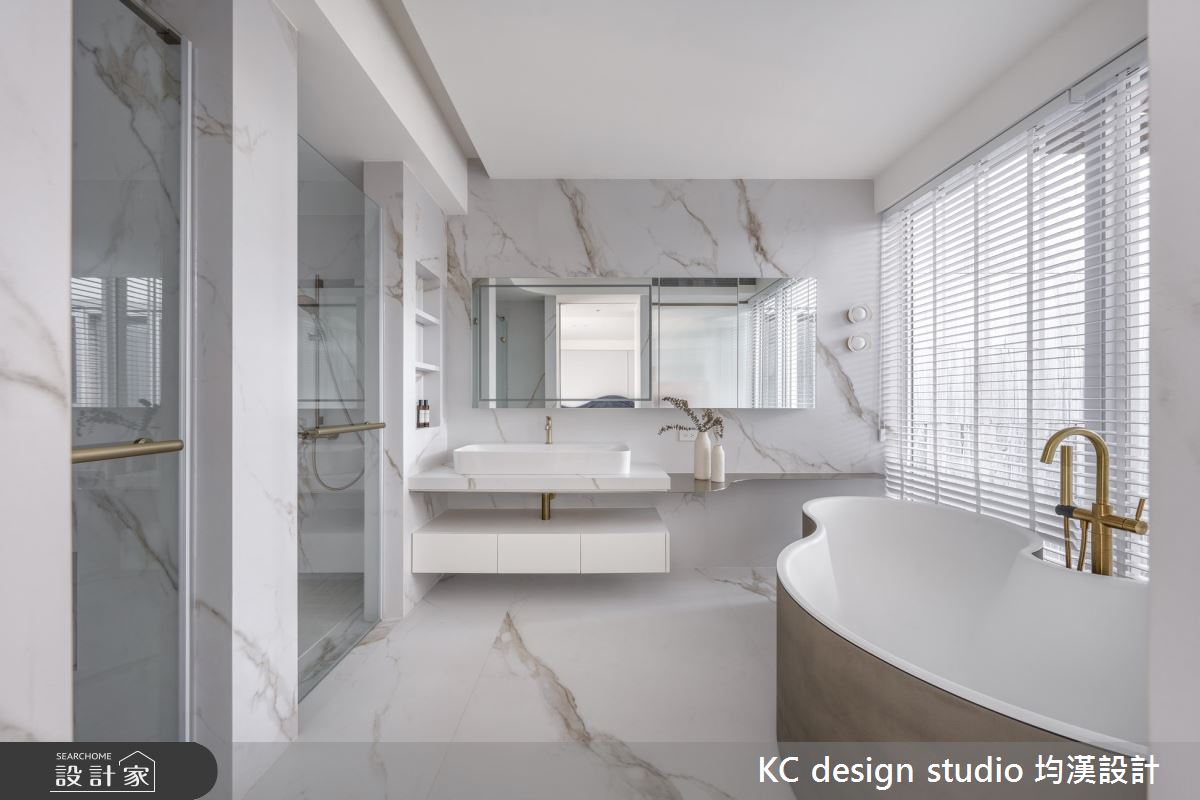 100坪毛胚屋＿混搭風浴室案例圖片＿KC design studio 均漢設計＿KC_62House L之16