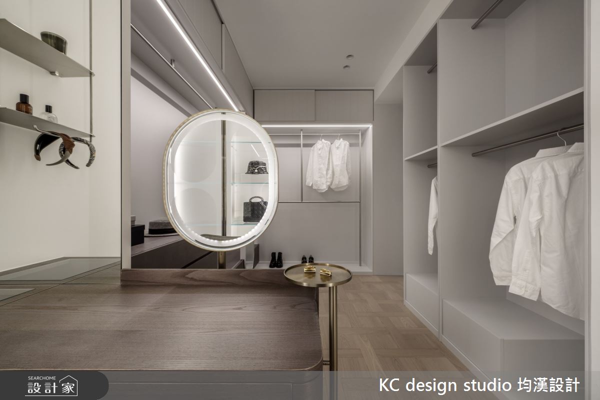 100坪毛胚屋＿混搭風更衣間案例圖片＿KC design studio 均漢設計＿KC_62House L之19