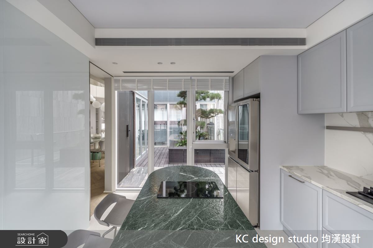100坪毛胚屋＿混搭風廚房中島案例圖片＿KC design studio 均漢設計＿KC_62House L之31