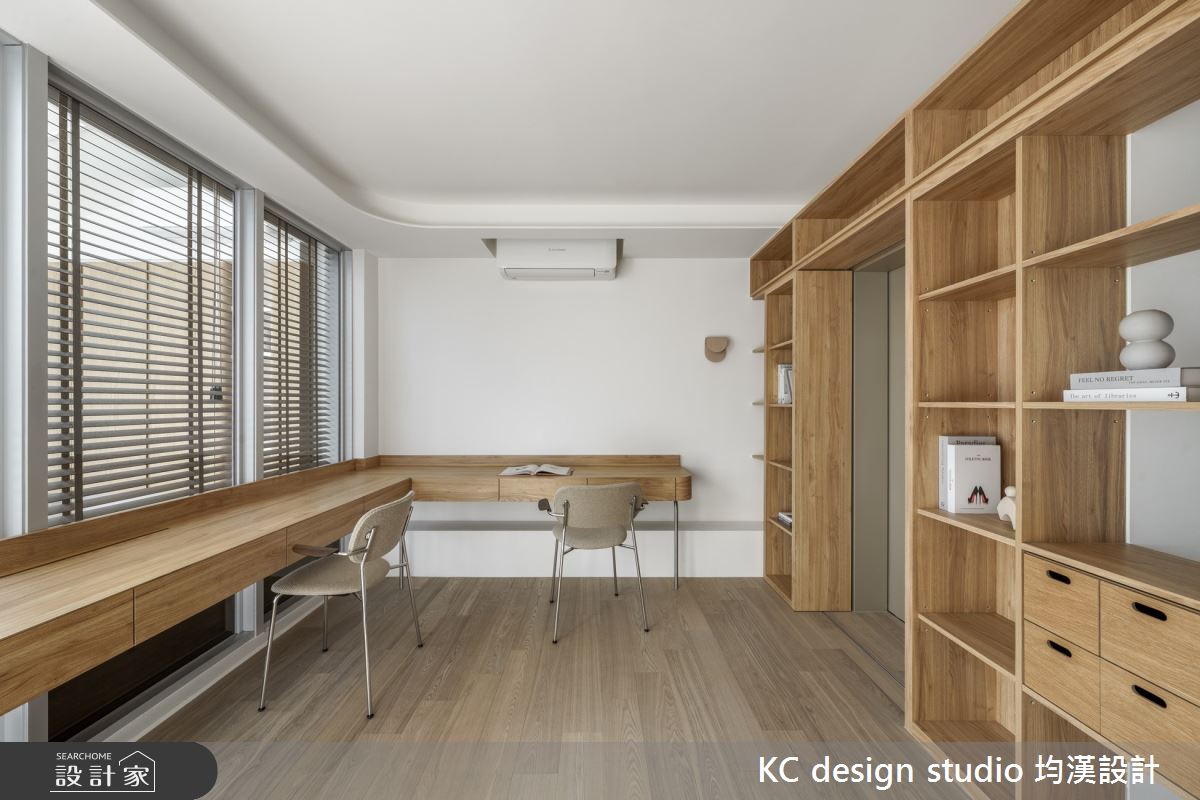 100坪毛胚屋＿混搭風書房工作區案例圖片＿KC design studio 均漢設計＿KC_62House L之35