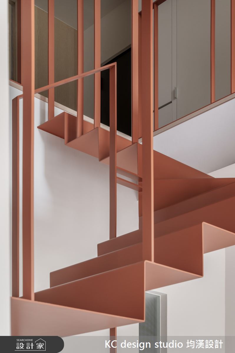 70坪老屋(16~30年)＿簡約風樓梯案例圖片＿KC design studio 均漢設計＿KC_64林口朱宅之7