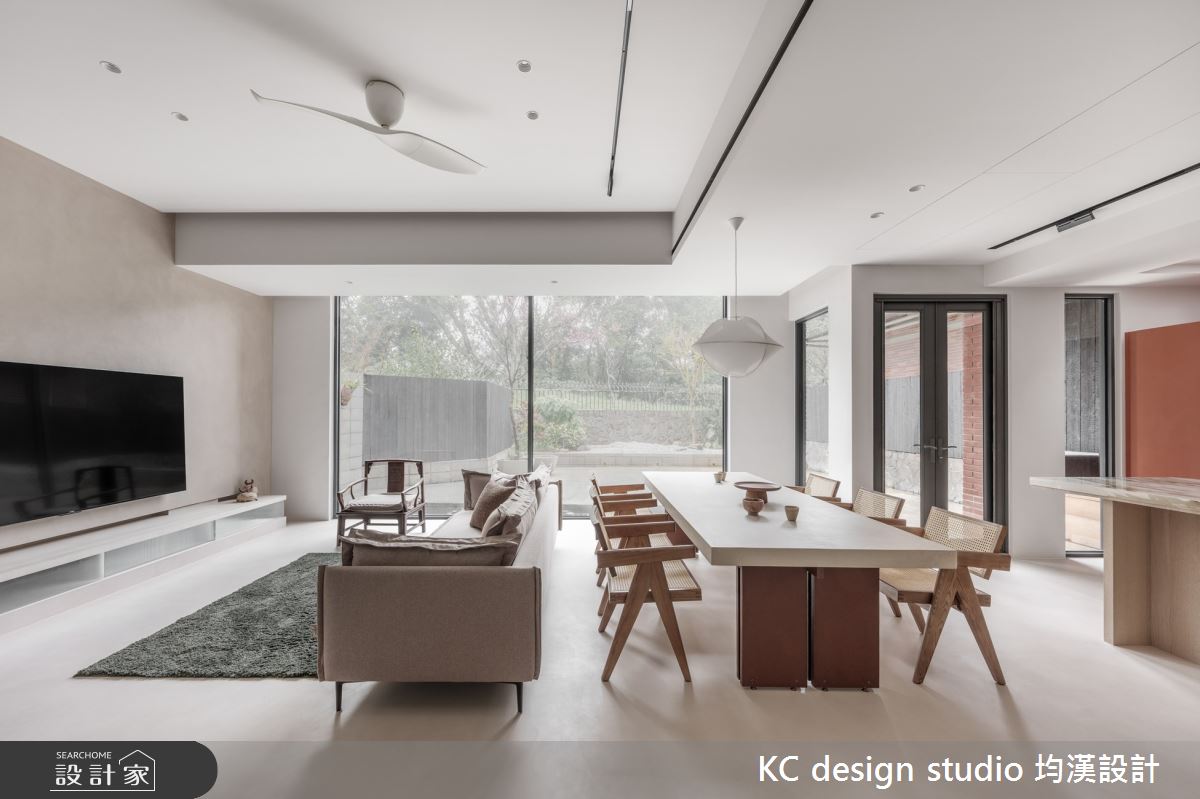 70坪老屋(16~30年)＿簡約風客廳餐廳案例圖片＿KC design studio 均漢設計＿KC_64林口朱宅之9