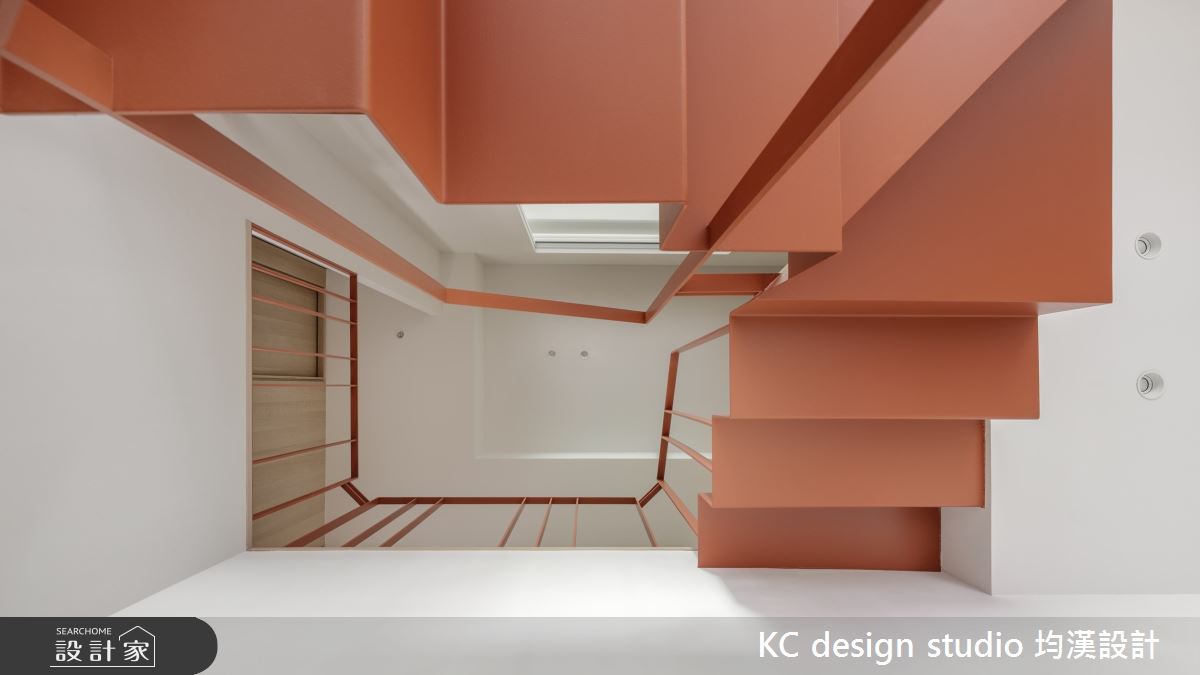 70坪老屋(16~30年)＿簡約風樓梯案例圖片＿KC design studio 均漢設計＿KC_64林口朱宅之16