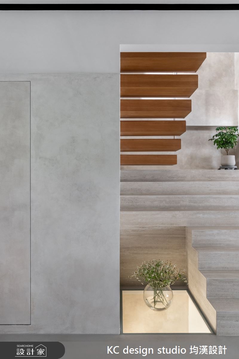 100坪新古屋(10年以下)＿現代風樓梯案例圖片＿KC design studio 均漢設計＿KC_65新竹呂宅之14