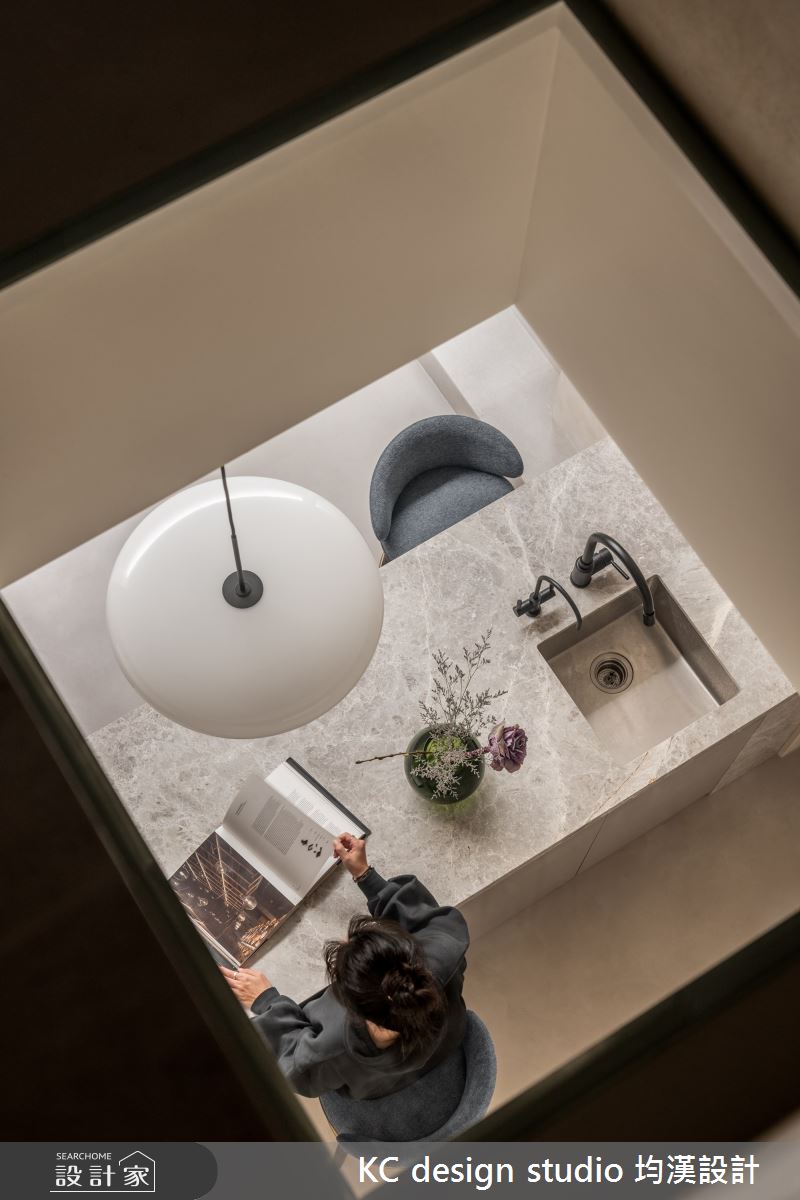 100坪新古屋(10年以下)＿現代風餐廳吧檯中島案例圖片＿KC design studio 均漢設計＿KC_65新竹呂宅之23