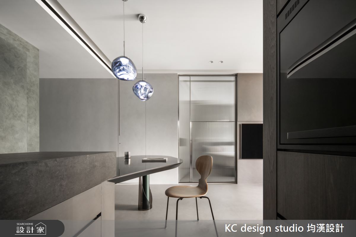 17坪預售屋＿混搭風餐廳中島案例圖片＿KC design studio 均漢設計＿KC_66新莊楊宅之15