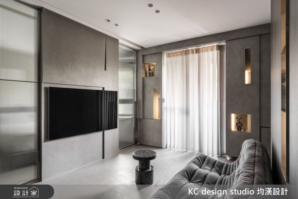 17坪預售屋＿混搭風客廳案例圖片＿KC design studio 均漢設計＿KC_66新莊楊宅之9